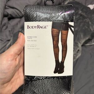 Printed fishnet tights bundle